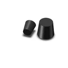 Butyl Rubber Door Rubber 20mm Silicone Car Door Butyl Bromobutyl Rubber Stopper With Holes