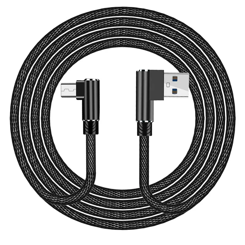 1M 2M 3M Optional 2.4A Fast Charging Data Dual 90 Degree Right Angle Usb Cable for Android iphone Type C
1M 2M 3M Optional 2.4A Fast Charging Data Dual 90 Degree Right Angle Usb Cable for Android iphone Type C