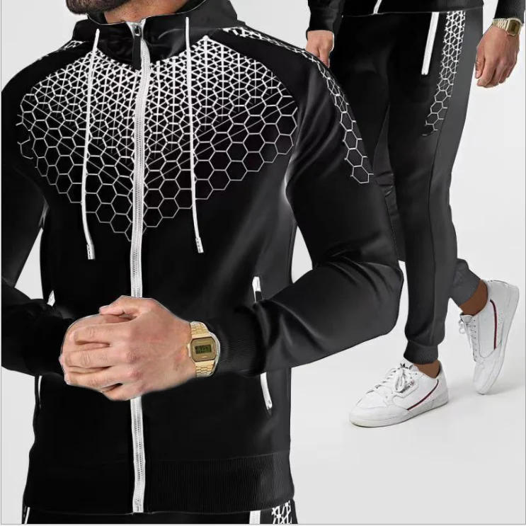 WOW55-Factory Wholesale Spring And Autumn Men's Set Sportswear Casual Trousers Suit Men's Hooded Jacket Set
WOW55-Factory Wholesale Spring And Autumn Men's Set Sportswear Casual Trousers Suit Men's Hooded Jacket Set