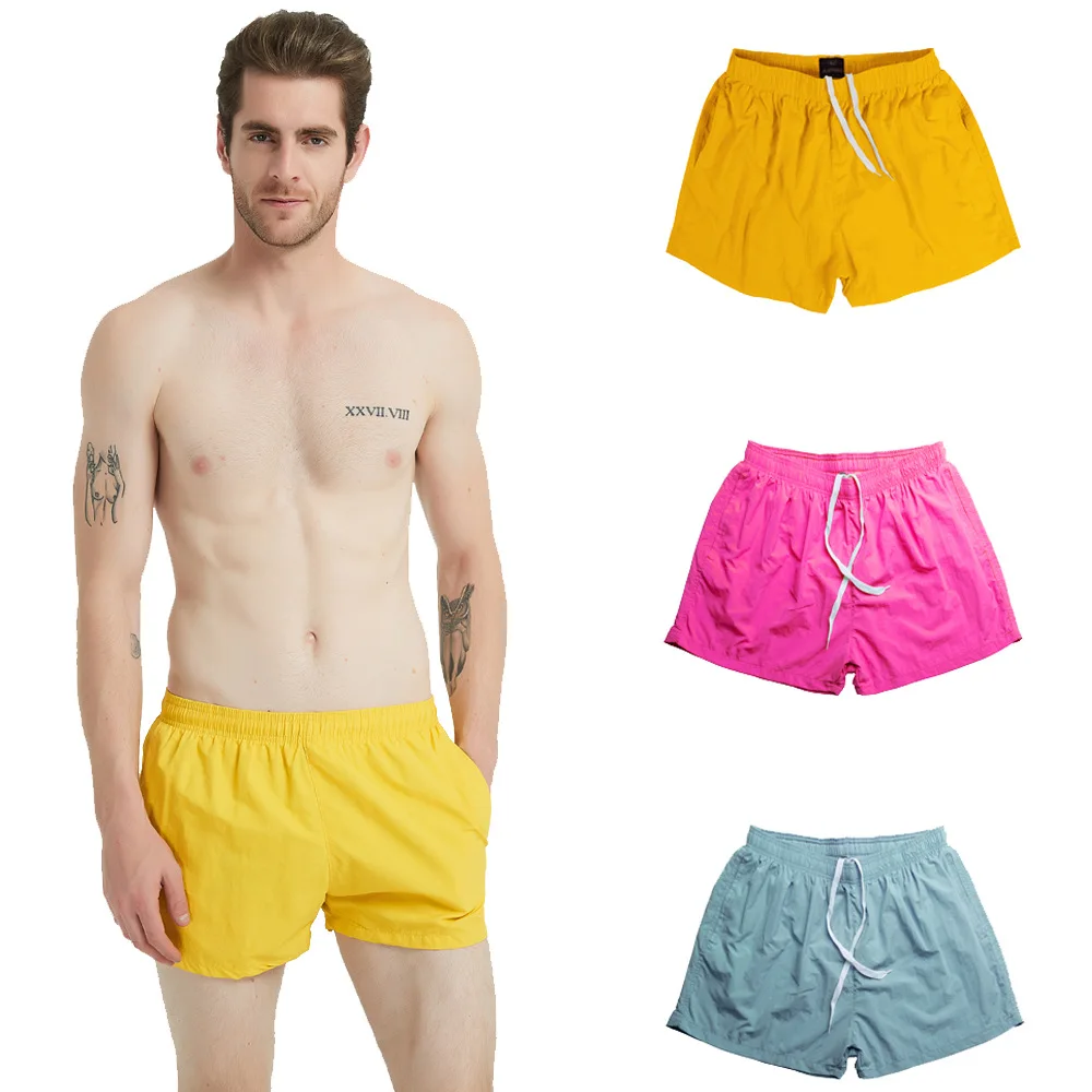 Amazon new arrival men's solid color wholesale custom quick-drying breathable summer beach shorts seaside swimming trunks men, Custom color
Amazon new arrival men's solid color wholesale custom quick-drying breathable summer beach shorts seaside swimming trunks men, Custom color