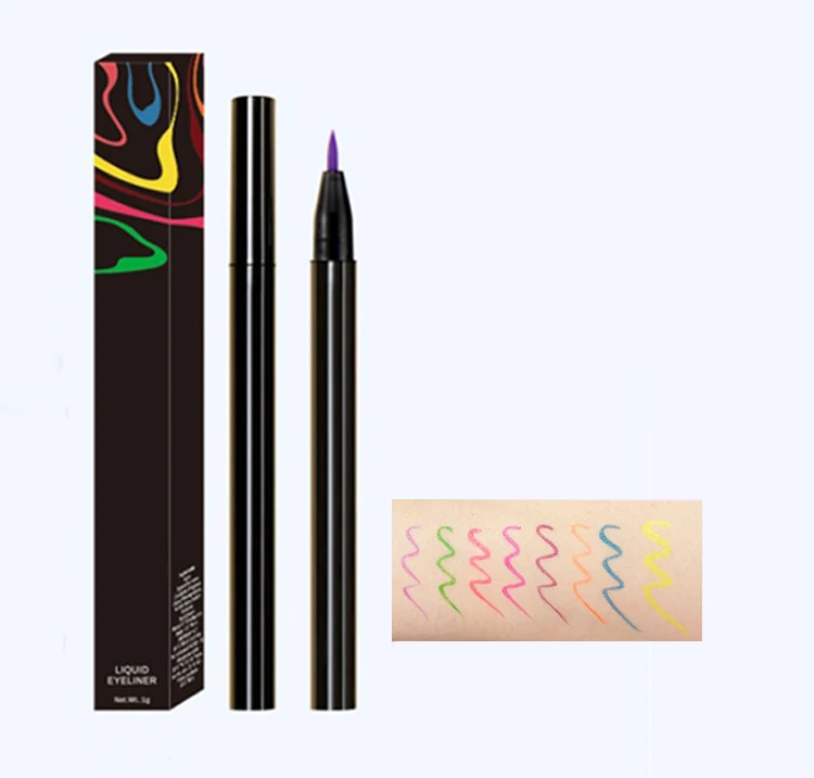 Top Selling Colorful liquid eyelashes eyeliner waterproof long lasting eyeliner pen stylo eye-liner, 8 colors
Top Selling Colorful liquid eyelashes eyeliner waterproof long lasting eyeliner pen stylo eye-liner, 8 colors