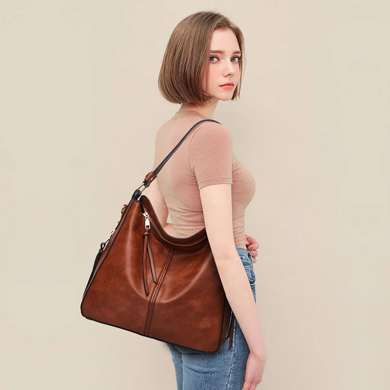 Hot Selling PU Leather Ladies Designer Zipper Closure Crossbody Hand Bag Tote Shoulder Bags Handbags For Women Luxury, 11 colors
Hot Selling PU Leather Ladies Designer Zipper Closure Crossbody Hand Bag Tote Shoulder Bags Handbags For Women Luxury, 11 colors