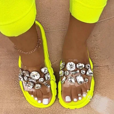 2021 New soft bottom slippers rhinocerose-transparent slippers female foreign trade large size woman sandals large stock
2021 New soft bottom slippers rhinocerose-transparent slippers female foreign trade large size woman sandals large stock