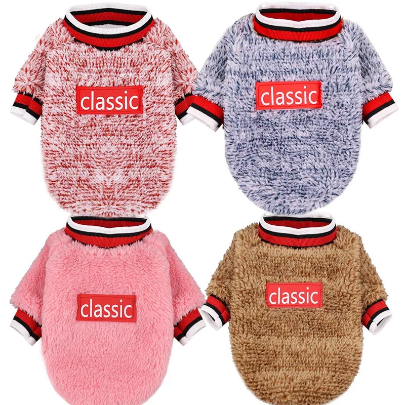 Soft Fleece Dog Coat Puppy Sweatshirt Winter Dog Clothes Jacket Small Puppy Winter Clothing
Soft Fleece Dog Coat Puppy Sweatshirt Winter Dog Clothes Jacket Small Puppy Winter Clothing