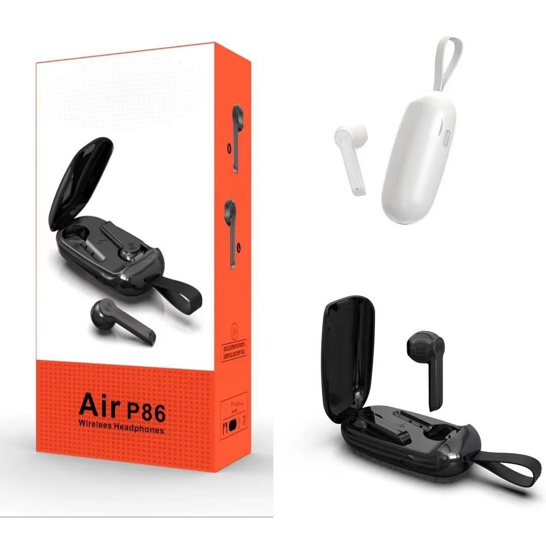 New private model Air P86 Blue tooth headset outdoor portable earphone earplugs clamshell in-ear earphones 
New private model Air P86 Blue tooth headset outdoor portable earphone earplugs clamshell in-ear earphones