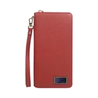 Wallet Mini Power Bank Bags Wallet For Man 5000mah Leather Travel Anti Theft Wireless Wallet With Charger Power Bank