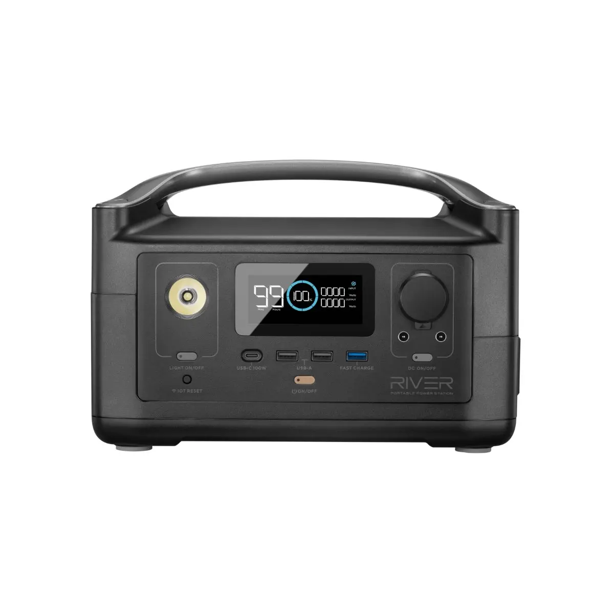 ECOFLOW RIVER 288Wh Portable Power Station, LED Flashlight, Fast Charging Solar Generator for Emergencies Home Outdoor Camping
ECOFLOW RIVER 288Wh Portable Power Station, LED Flashlight, Fast Charging Solar Generator for Emergencies Home Outdoor Camping