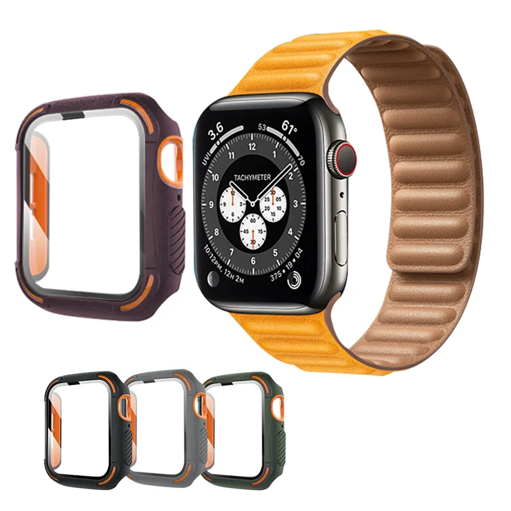 Smart Watch Screen Protector,Slim Guard Thin Bumper Full Coverage Hard Cover Defense Edge Case for Apple iWatch 6 5 4
Smart Watch Screen Protector,Slim Guard Thin Bumper Full Coverage Hard Cover Defense Edge Case for Apple iWatch 6 5 4