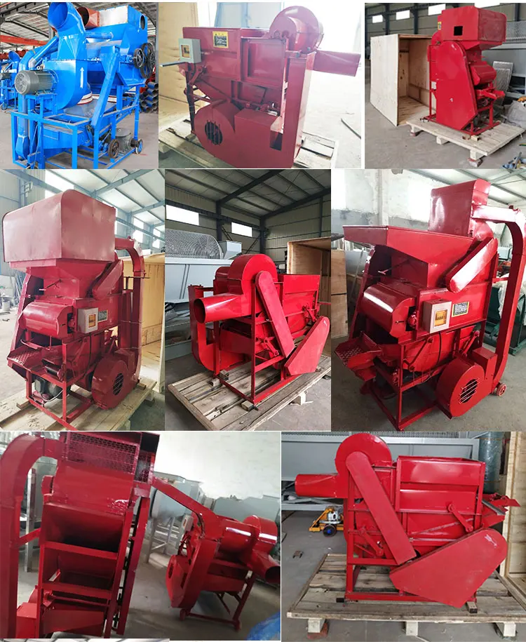 High Quality Groundnut Peanut Shelling Machine with Engine Core Component supplier