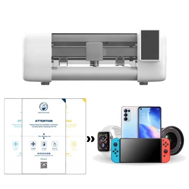 Monster MOE Phone Soft Film Cutting Phone Skin Screen Protector Hydrogel Cutter Tpu Hydrogel Film Skin Sticker Cut Plotter
Monster MOE Phone Soft Film Cutting Phone Skin Screen Protector Hydrogel Cutter Tpu Hydrogel Film Skin Sticker Cut Plotter