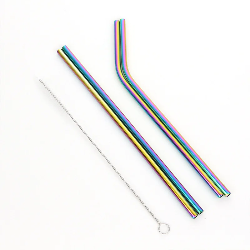 Stainless Steel 8.5'' 10.5" Drinking Straws In Bulk With Customized Logo, Silver/rose gold/gold/colorful/black/blue/purple
Stainless Steel 8.5'' 10.5" Drinking Straws In Bulk With Customized Logo, Silver/rose gold/gold/colorful/black/blue/purple