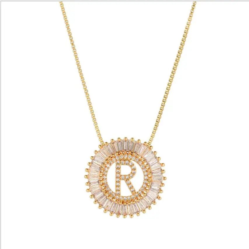 Cubic Zirconia Diamond 26 Letter Charm Pendant Chain Necklaces A-Z Initial jewelry for Women jewelry
Cubic Zirconia Diamond 26 Letter Charm Pendant Chain Necklaces A-Z Initial jewelry for Women jewelry