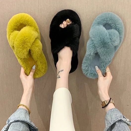 Open toe plush slippers for women Faux fur women flat soft warm sole ladies furry sandals winter indoor home, Yellow, pink, blue, black, beige, khaki, orange
Open toe plush slippers for women Faux fur women flat soft warm sole ladies furry sandals winter indoor home, Yellow, pink, blue, black, beige, khaki, orange