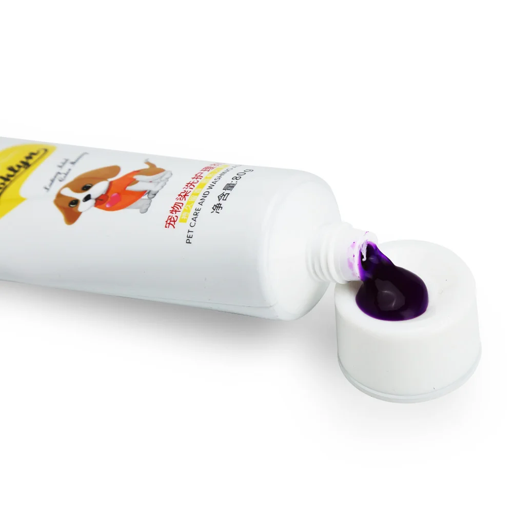 Pet Products Pet Color Hair Color For Dog and Cat Private Label Pet Hair Dye For Dogs
Pet Products Pet Color Hair Color For Dog and Cat Private Label Pet Hair Dye For Dogs