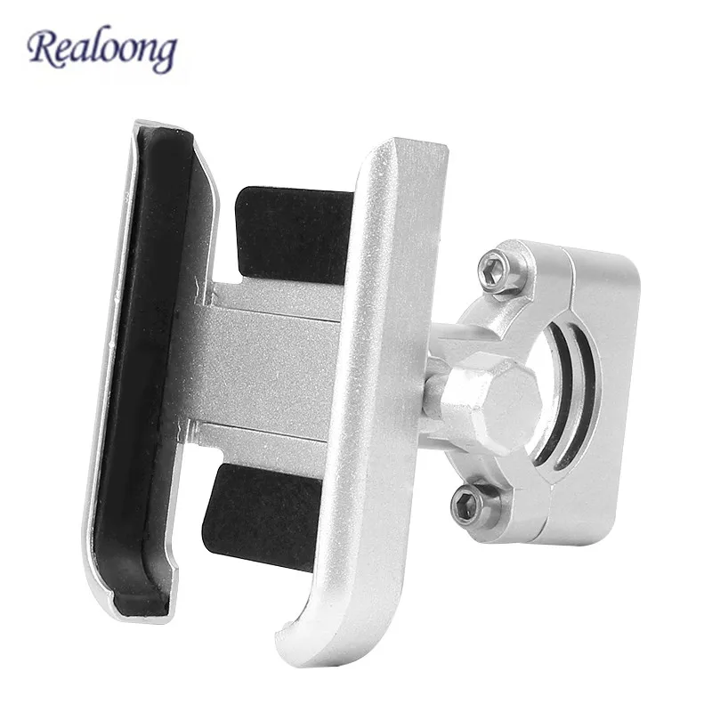 Factory Made Universal Rearview Mirror Mounted and Handlebar Mounted Aluminum Alloy Durable Motorcycle Phone Holder For Bike, Black siliver
Factory Made Universal Rearview Mirror Mounted and Handlebar Mounted Aluminum Alloy Durable Motorcycle Phone Holder For Bike, Black siliver