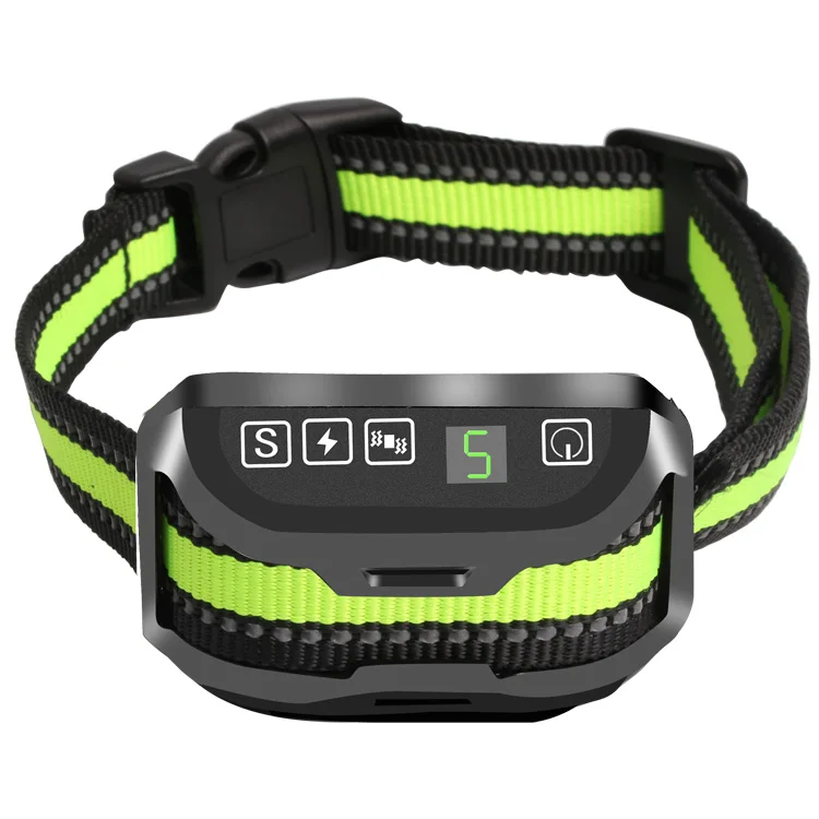 2021 New Automatic Rechargeable Waterproof Dog Training Device Vibration Anti Bark Collar stop collar, Black
2021 New Automatic Rechargeable Waterproof Dog Training Device Vibration Anti Bark Collar stop collar, Black