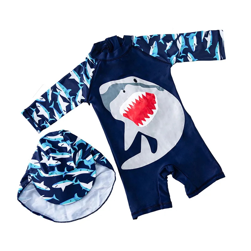 2022 summer new kids swimwear children little boys baby one piece quick dry print with hat boys swimwear swimsuit
2022 summer new kids swimwear children little boys baby one piece quick dry print with hat boys swimwear swimsuit