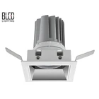 black smart 4000k fixed waterproof mounted tilting spring clips downlight