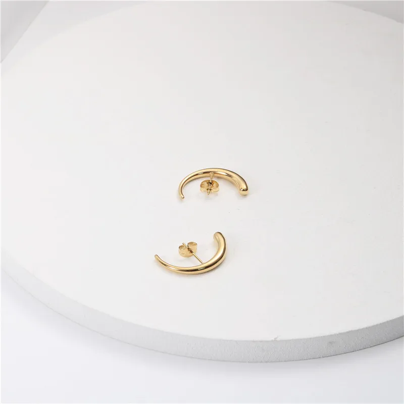 2021 Trendy High End PVD Tarnish Free Polish Simple Geometric Earring Pointy Earring Stainless Steel Jewelry, Gold
2021 Trendy High End PVD Tarnish Free Polish Simple Geometric Earring Pointy Earring Stainless Steel Jewelry, Gold