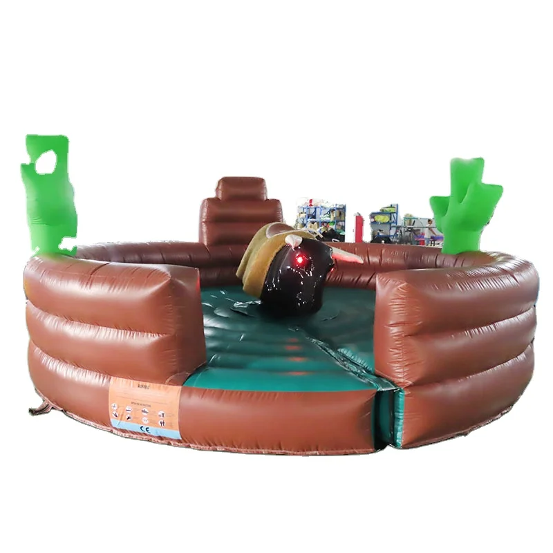 Free Shipping! 5x5m Outdoor Mechanical Bull Inflatable Amusement Ride Inflatable Bull Riding Machine Carnival Game For Rental
Free Shipping! 5x5m Outdoor Mechanical Bull Inflatable Amusement Ride Inflatable Bull Riding Machine Carnival Game For Rental