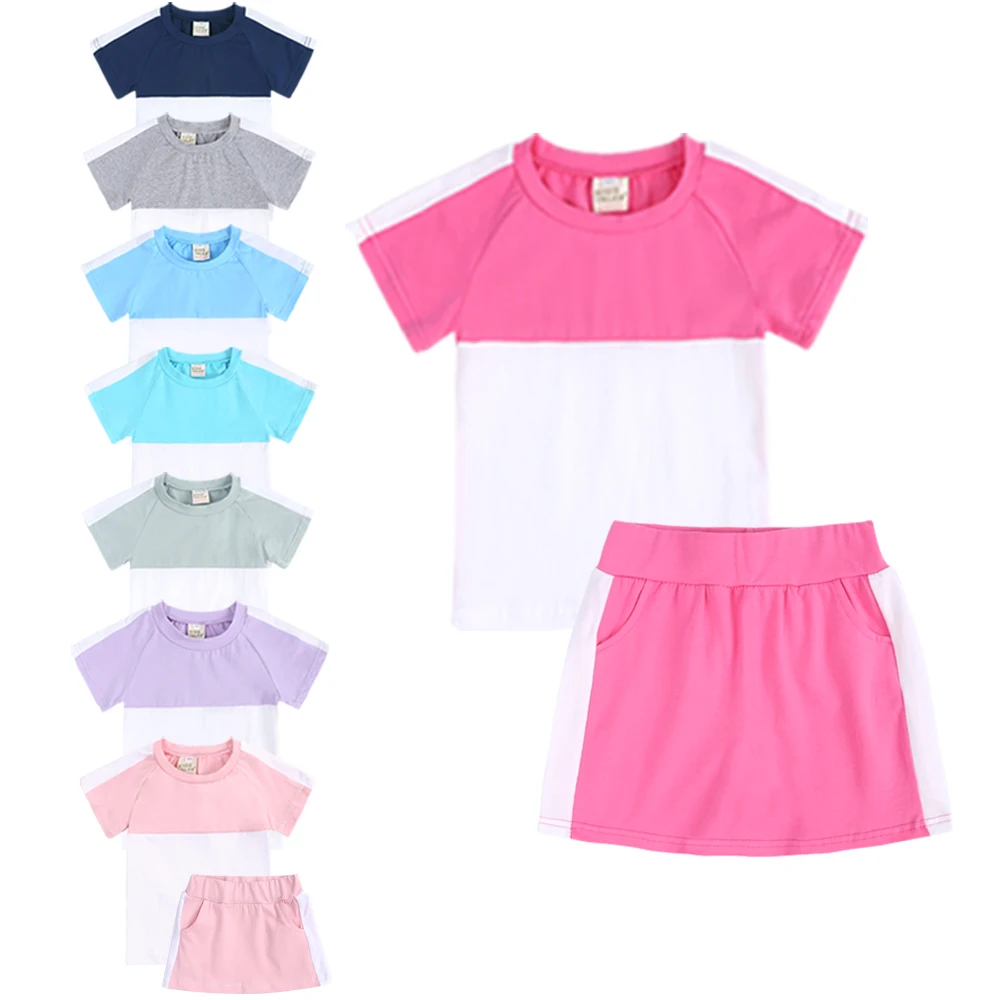 0-8 Years Kids Girls Dresses Set Cotton Tracksuits Summer Toddler Clothes Baby Girl Clothing Outfits, As show
0-8 Years Kids Girls Dresses Set Cotton Tracksuits Summer Toddler Clothes Baby Girl Clothing Outfits, As show