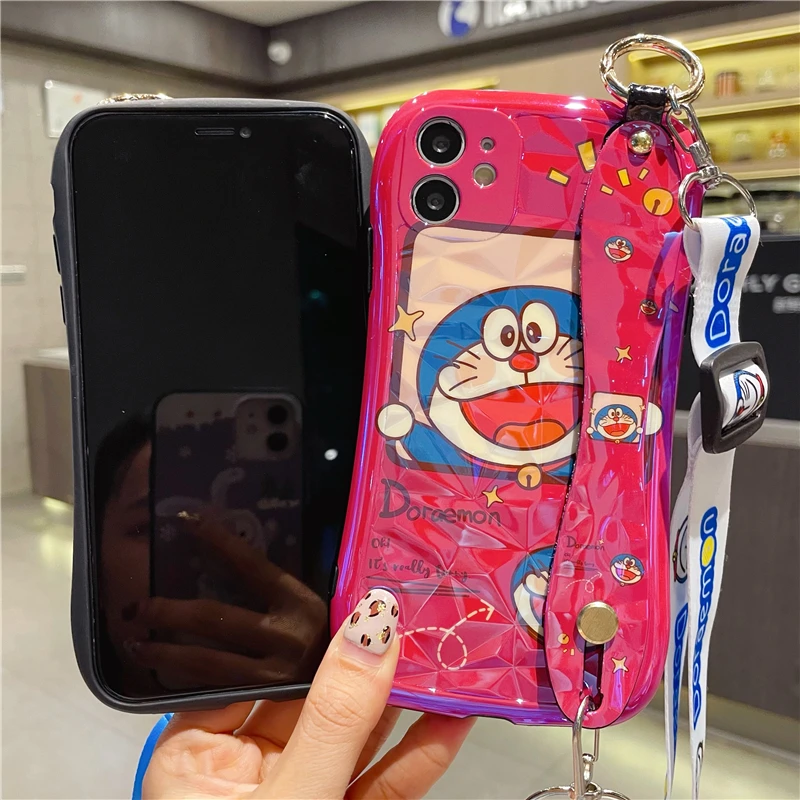 2021 Wholesale Doraemon Blue Light Stand Cases Strap Cover For iPhone XS MAX XS 12 Pro XR 8Plus Soft Silicone Phone Coque Fundas
2021 Wholesale Doraemon Blue Light Stand Cases Strap Cover For iPhone XS MAX XS 12 Pro XR 8Plus Soft Silicone Phone Coque Fundas