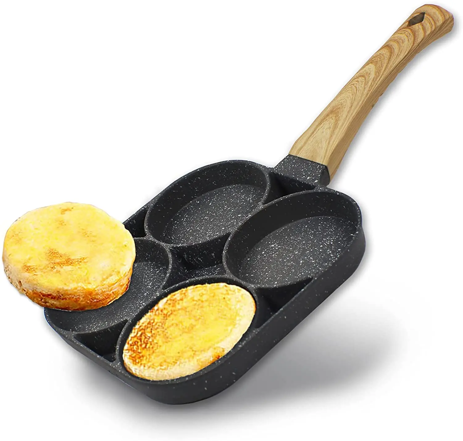 Aluminum non-stick omelette frying pan, four-hole professional medical stone frying pan, aluminum kitchen non-stick frying pan
Aluminum non-stick omelette frying pan, four-hole professional medical stone frying pan, aluminum kitchen non-stick frying pan
