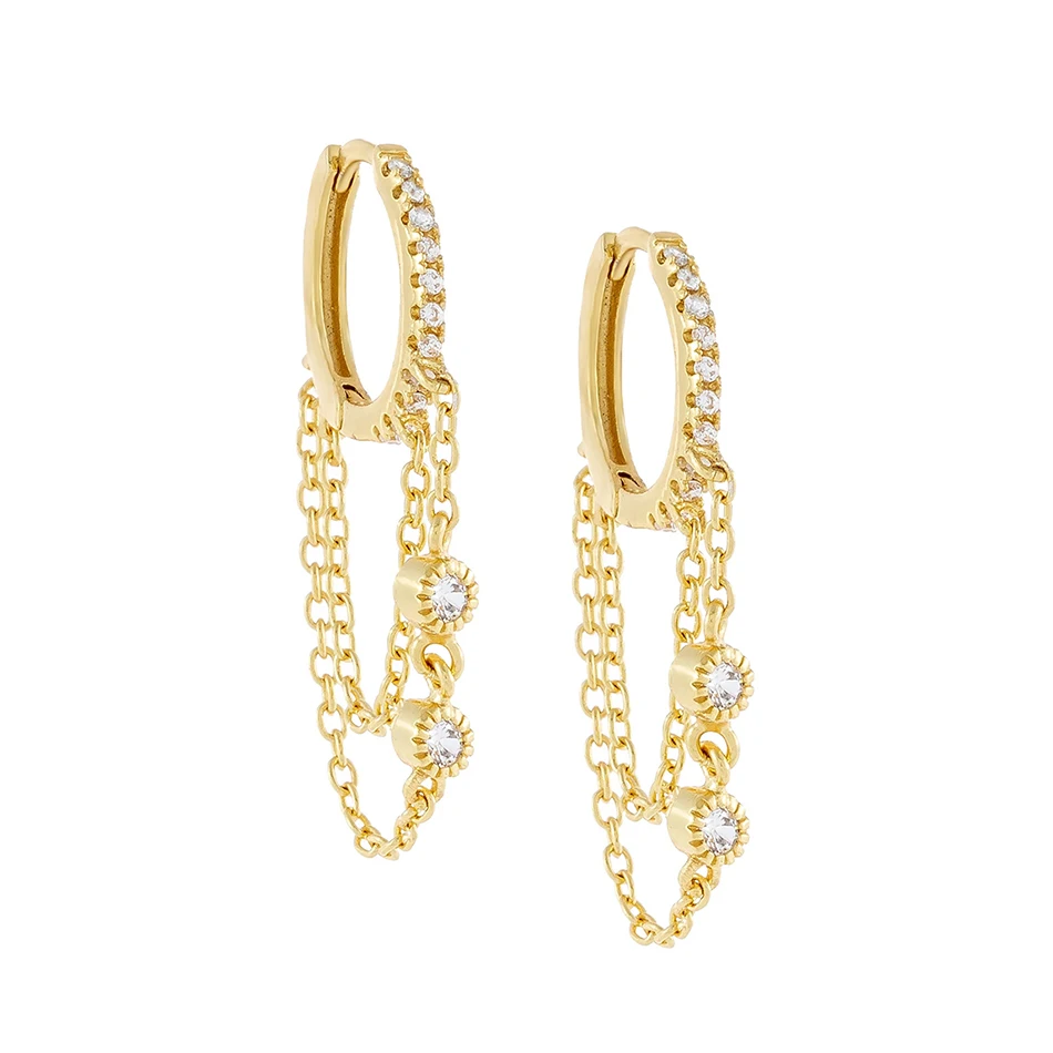 2020 popular gift 18k gold vermeil jewelry 925 sterling silver high polish chain huggies earrings for women
2020 popular gift 18k gold vermeil jewelry 925 sterling silver high polish chain huggies earrings for women