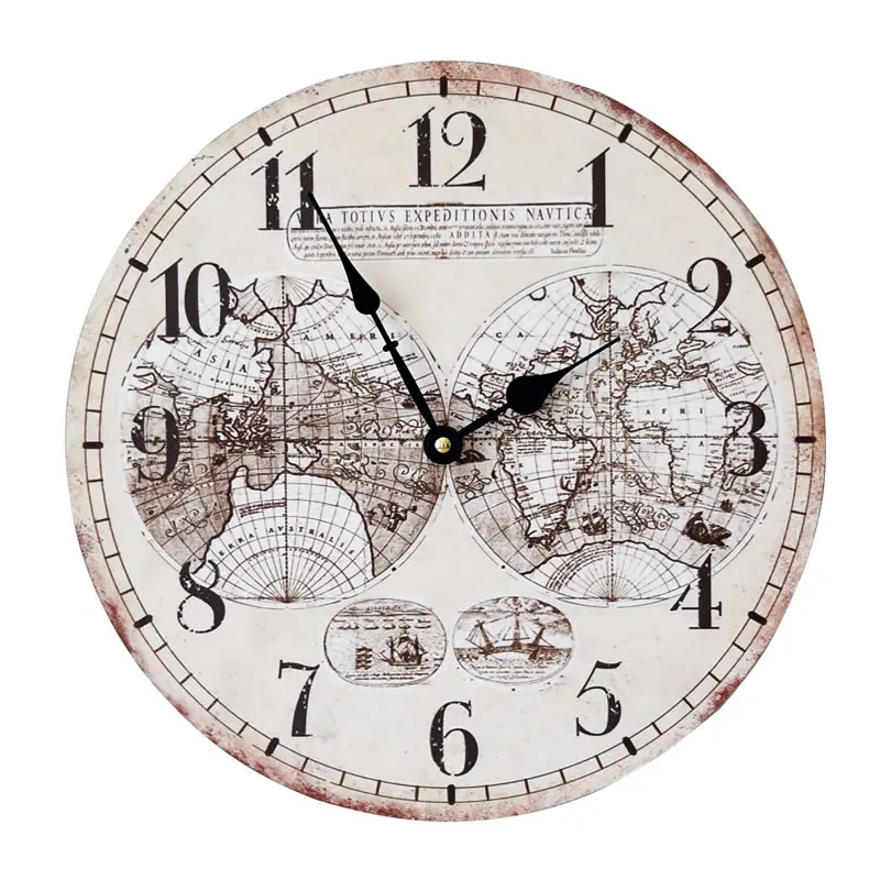 European Style Wooden MDF Wall Clock for Home Living Room Office coffe bar Decoration
European Style Wooden MDF Wall Clock for Home Living Room Office coffe bar Decoration