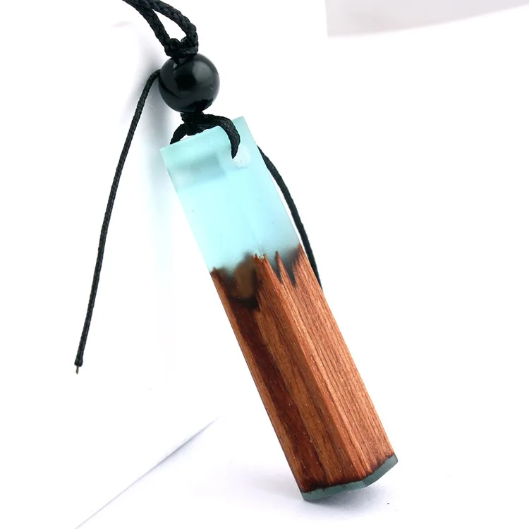 Charare Resin and Wooden Pendant Weave long Rope Necklace jewelry, Picture
Charare Resin and Wooden Pendant Weave long Rope Necklace jewelry, Picture