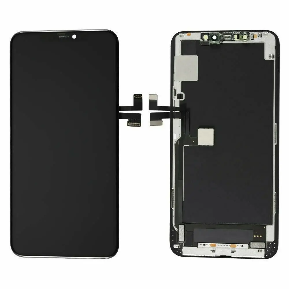 High Quality AMOLED for Apple iPhone 11 Pro Max 6.7" LCD Screen Display and Touch Screen Digitizer Assembly, Black
High Quality AMOLED for Apple iPhone 11 Pro Max 6.7" LCD Screen Display and Touch Screen Digitizer Assembly, Black