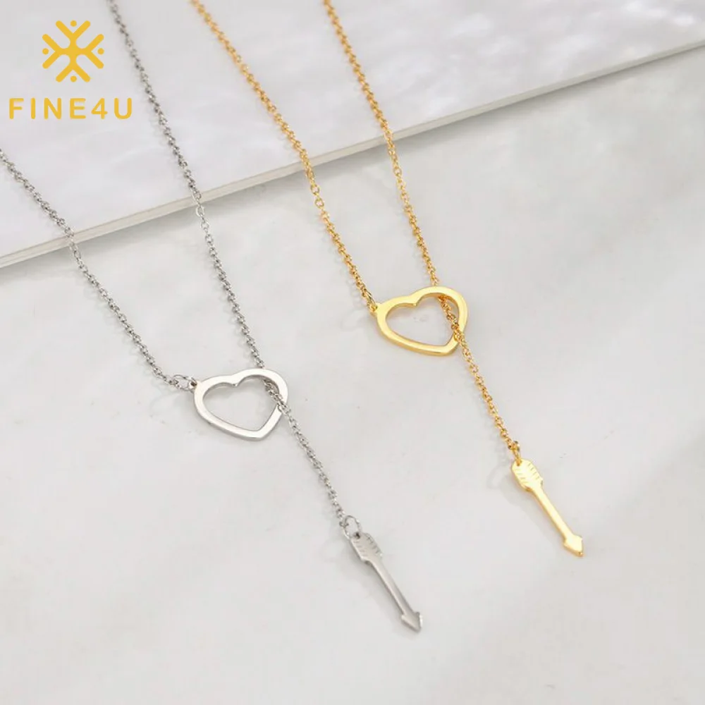 Minimalist Fashion Jewelry Adjustable Stainless Steel Long 18K Gold Plated Heart Pendant Necklace
Minimalist Fashion Jewelry Adjustable Stainless Steel Long 18K Gold Plated Heart Pendant Necklace