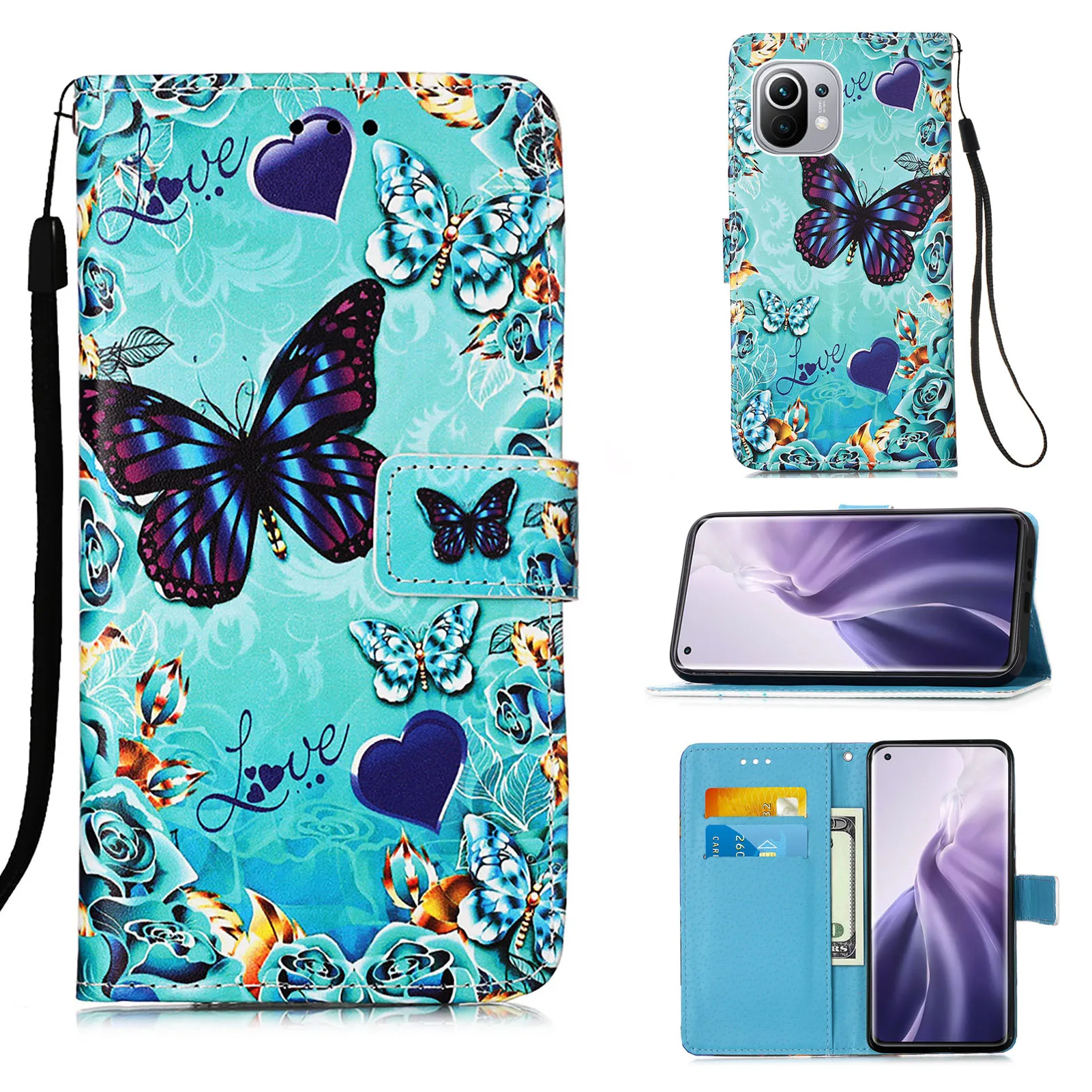 Magnetic side flip Phone Cover bags pouch PU Leather Phone Case For Xiaomi Redmi Mi 11 Wallet Bag Stand Capa Cover Cases
Magnetic side flip Phone Cover bags pouch PU Leather Phone Case For Xiaomi Redmi Mi 11 Wallet Bag Stand Capa Cover Cases