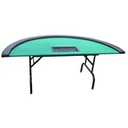 Custom Design High quality half round 72 inch Blackjack poker Table