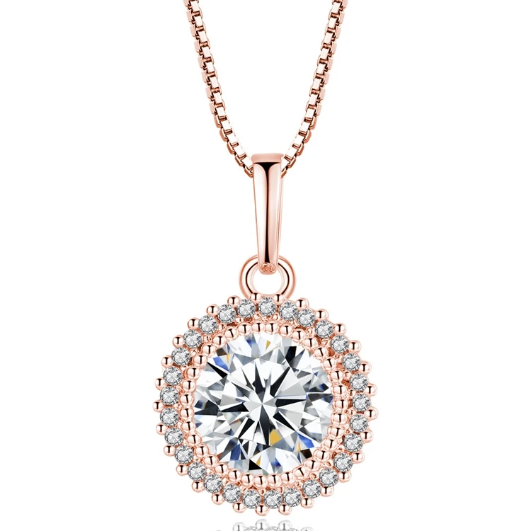 Luxury Young Lday Women Silver Rose Gold Plated Crystal Zircon Copper Pendant Necklace Jewelry, Same picture
Luxury Young Lday Women Silver Rose Gold Plated Crystal Zircon Copper Pendant Necklace Jewelry, Same picture
