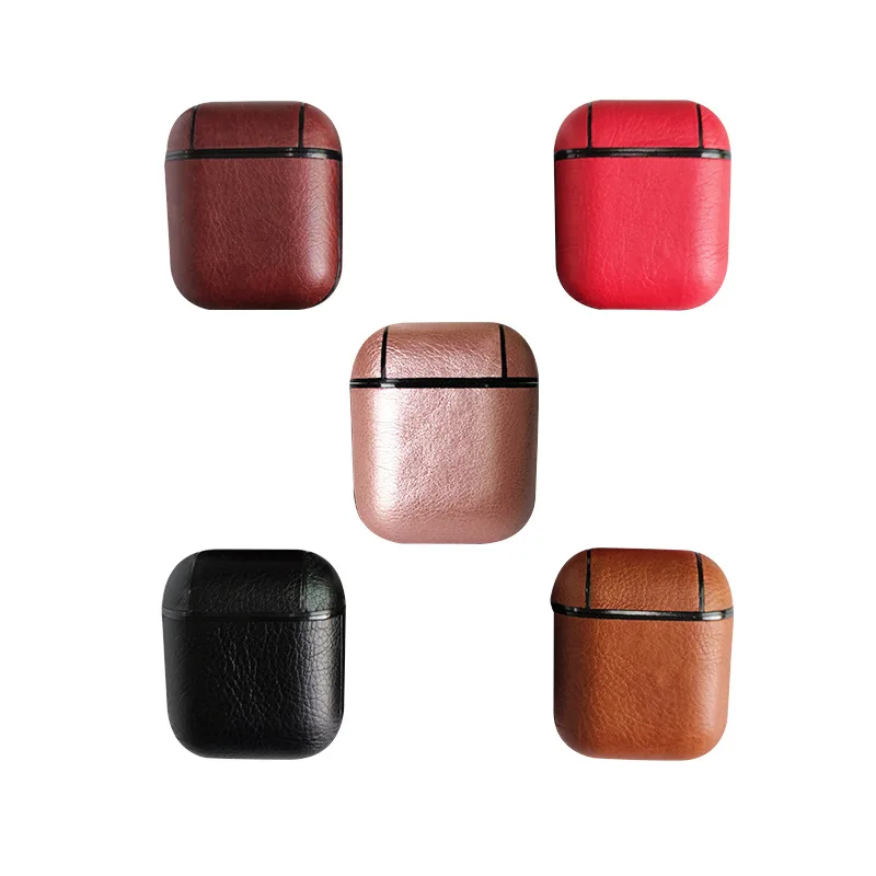 Headphone Accessory Shockproof Leather Back Cover Shell Wireless Earphone Covers Case For Airpods, Multi colors
Headphone Accessory Shockproof Leather Back Cover Shell Wireless Earphone Covers Case For Airpods, Multi colors