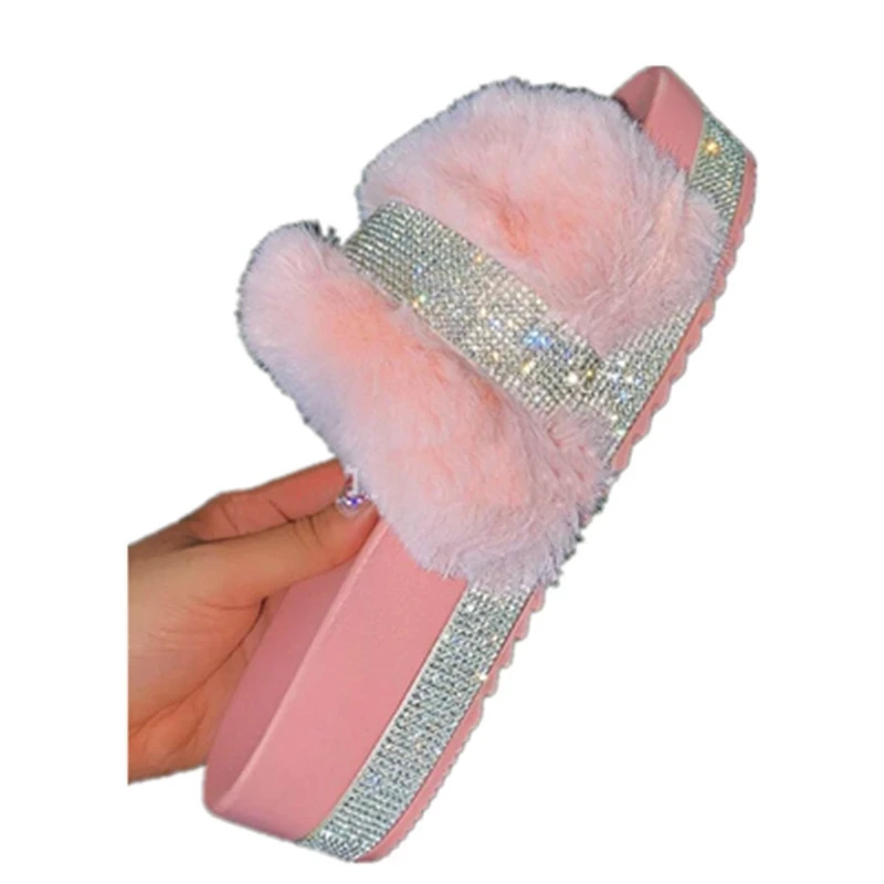 2020 hot sale wholesale women sandals slipper bling bling Ladies Furry Slippers Glitter Slides With Diamond for Women
2020 hot sale wholesale women sandals slipper bling bling Ladies Furry Slippers Glitter Slides With Diamond for Women