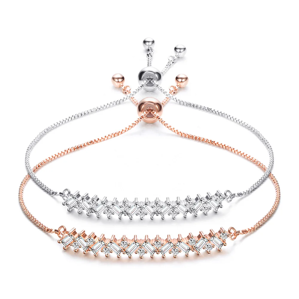 Bellona OEM Bracciali women adjustable steel Personalized Crystal Zircon Girls Bracelet Woman
Bellona OEM Bracciali women adjustable steel Personalized Crystal Zircon Girls Bracelet Woman
