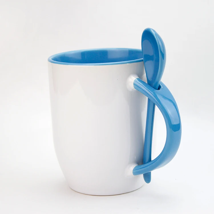 APULEX Wholesale High Quality Ceramic Color Mug with Spoon Sublimation Coffee Mug Spoon in Handle, Accpeted
APULEX Wholesale High Quality Ceramic Color Mug with Spoon Sublimation Coffee Mug Spoon in Handle, Accpeted