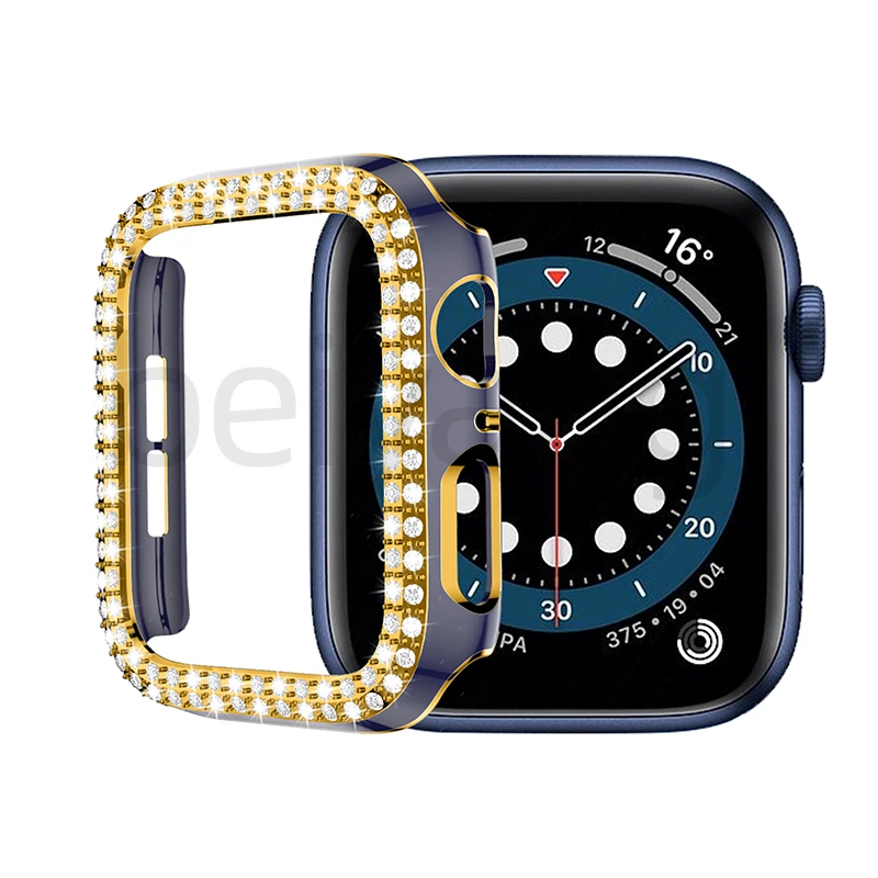 bling Luxury PC Diamond Watch for Apple Watch Case 44mm 40mm 42mm 38 Crystal Bling Cover Protector
bling Luxury PC Diamond Watch for Apple Watch Case 44mm 40mm 42mm 38 Crystal Bling Cover Protector