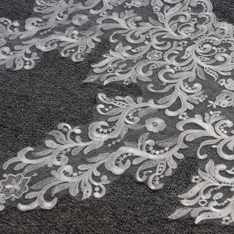 Border lace embroidery flowers lace bridal wedding dress veil DIY sewing accessories white
Border lace embroidery flowers lace bridal wedding dress veil DIY sewing accessories white