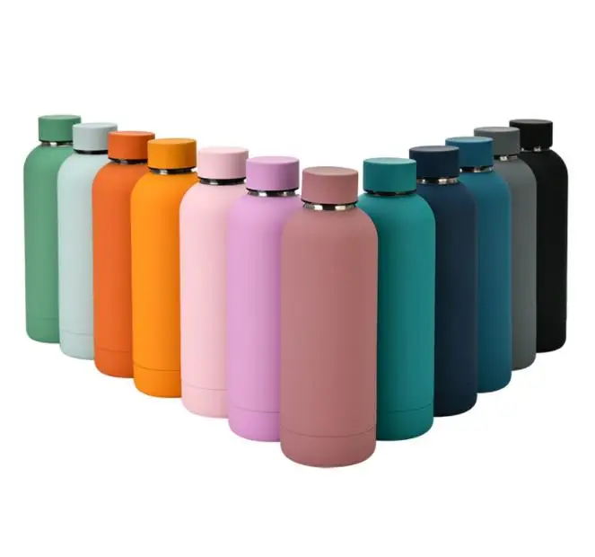 Amazon Hot Selling 500ml Stainless Steel Bottle with Full Painting High Quality Double Wall Stainless Steel Water Bottle, Factory available color
Amazon Hot Selling 500ml Stainless Steel Bottle with Full Painting High Quality Double Wall Stainless Steel Water Bottle, Factory available color