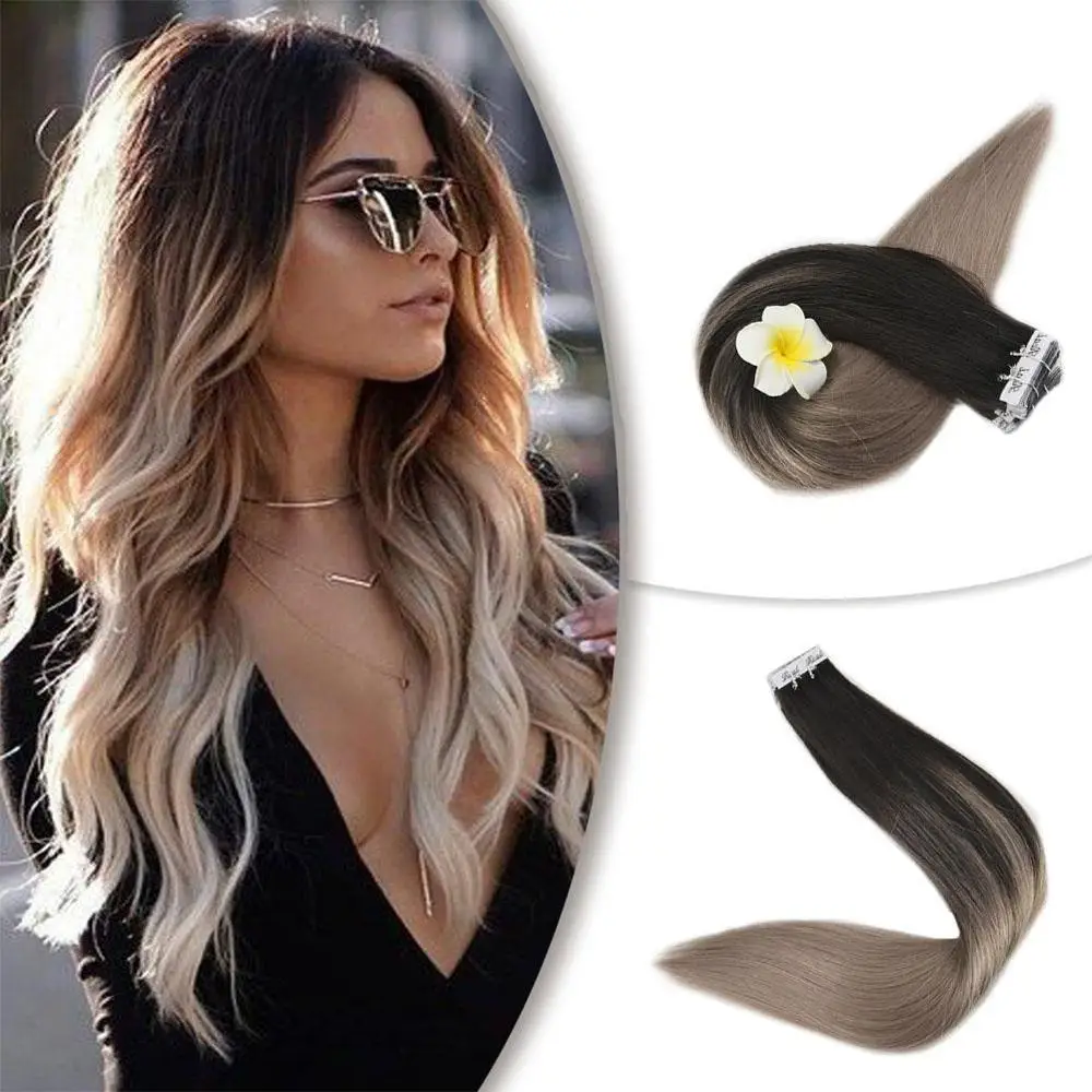 High Quality Double Drawn Tape In Human Hair Indian Hair Tape Extensions Virgin Remy Human Ombre Tape In Hair Extensions
High Quality Double Drawn Tape In Human Hair Indian Hair Tape Extensions Virgin Remy Human Ombre Tape In Hair Extensions