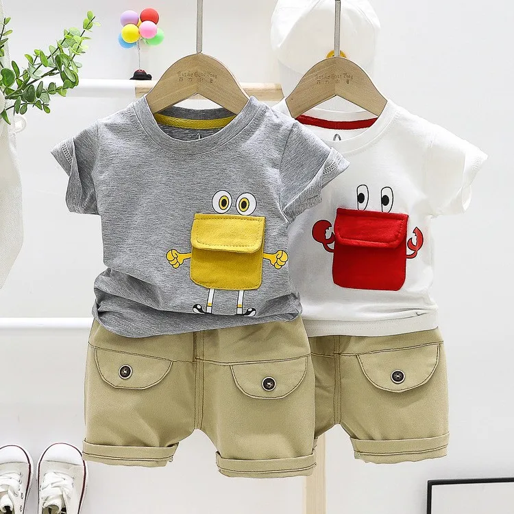 Clothes For Kids wholesale children's Summer clothing Boys Short Sleeve Shirt+Pants baby clothes sets Hot sale 
Clothes For Kids wholesale children's Summer clothing Boys Short Sleeve Shirt+Pants baby clothes sets Hot sale