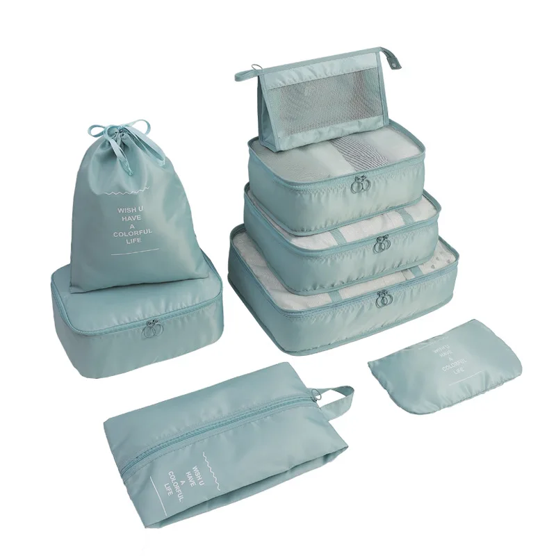 Travel Clothing Classification Organizer Good Selling Pieces Storage Bag Twill Oxford Cloth Eight Travel Luggage Bags Set
Travel Clothing Classification Organizer Good Selling Pieces Storage Bag Twill Oxford Cloth Eight Travel Luggage Bags Set