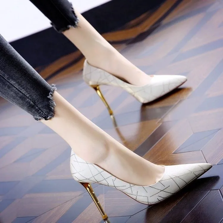 2022 New Striped Color Matching Pointed Royal Sister Dress Shoes Female Stiletto Fashion Single Shoes Women Pump High Heels, 4 colors
2022 New Striped Color Matching Pointed Royal Sister Dress Shoes Female Stiletto Fashion Single Shoes Women Pump High Heels, 4 colors