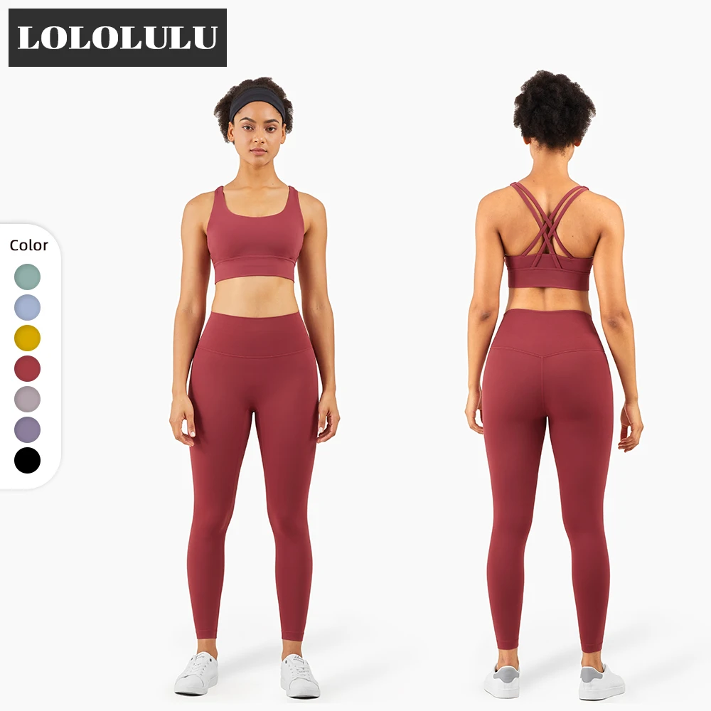 LOLOLULU Women Fitness Yoga Clothing Sport Bra And Yoga Leggings Seamless Yoga Suit Sport clothes Set
LOLOLULU Women Fitness Yoga Clothing Sport Bra And Yoga Leggings Seamless Yoga Suit Sport clothes Set