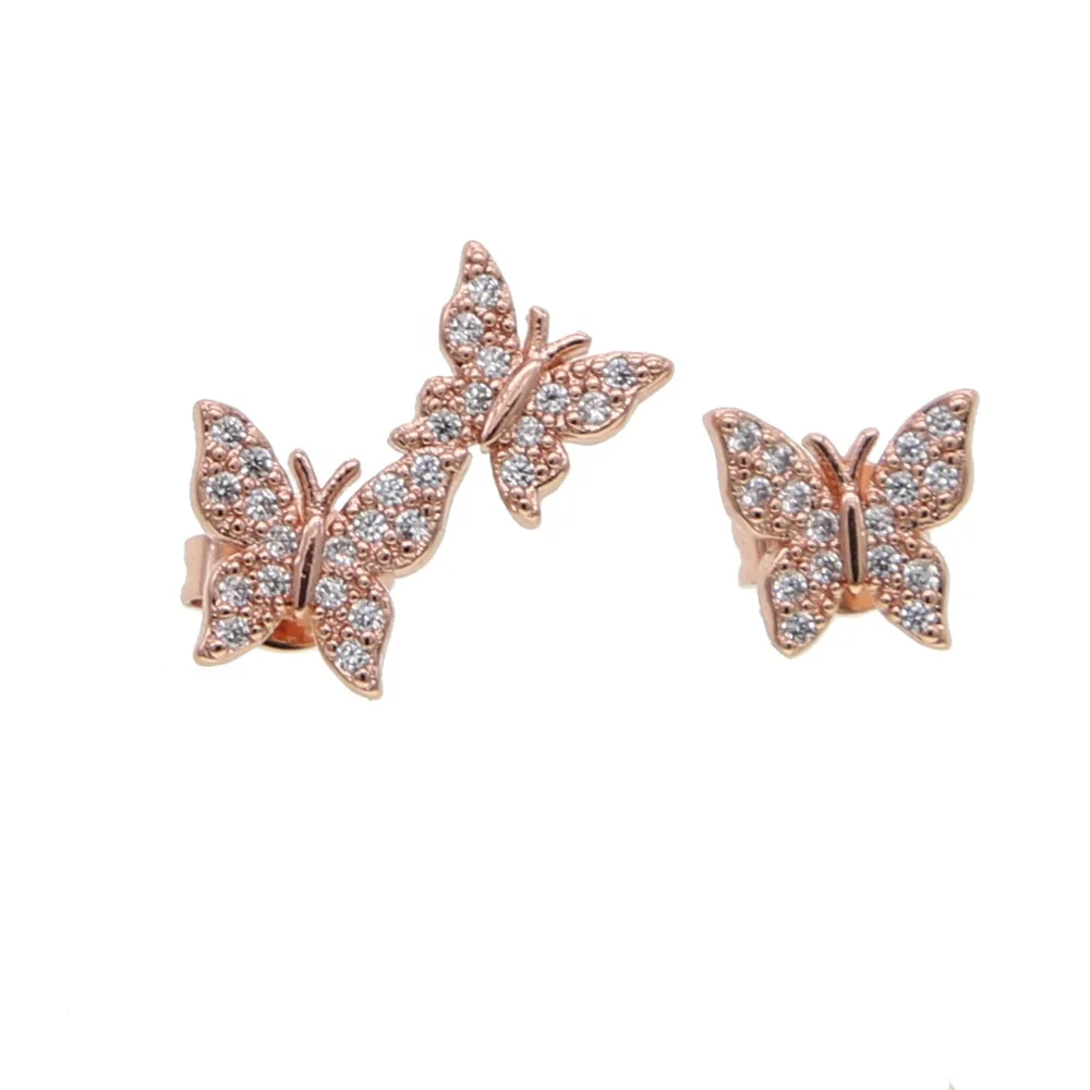 cz Butterfly Earring Silver Rose gold beautiful women girl jewelry cute lovely animal fashion jewelry
cz Butterfly Earring Silver Rose gold beautiful women girl jewelry cute lovely animal fashion jewelry