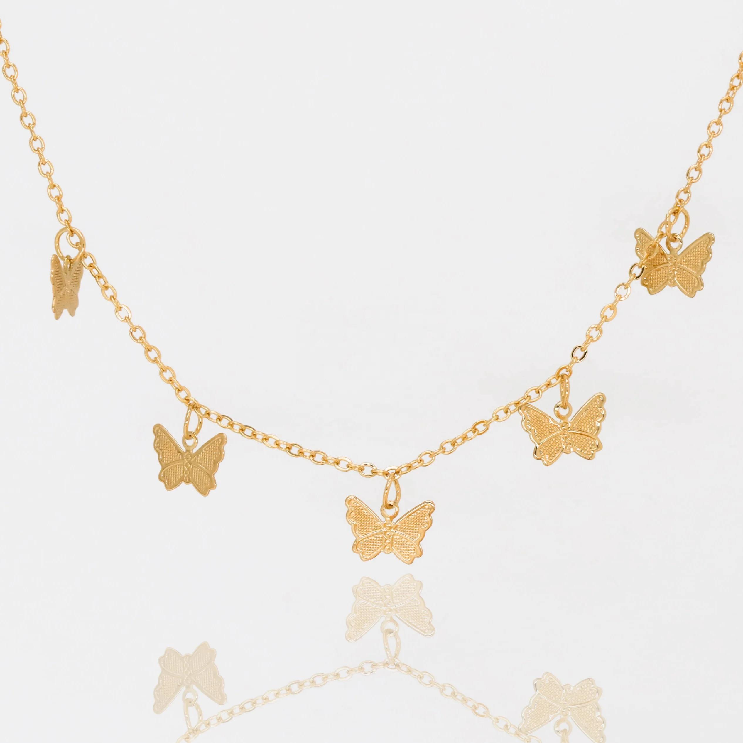 Ins style Butterfly Necklace low key luxury lady Necklace wedding gift party copper chain necklace large inventory, Gold color
Ins style Butterfly Necklace low key luxury lady Necklace wedding gift party copper chain necklace large inventory, Gold color