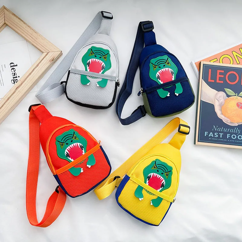 New Cartoon Dinosaur Kids Bag Boys Girls Chest Bag Adjustable Children Shoulder Belt Bags, Picture
New Cartoon Dinosaur Kids Bag Boys Girls Chest Bag Adjustable Children Shoulder Belt Bags, Picture